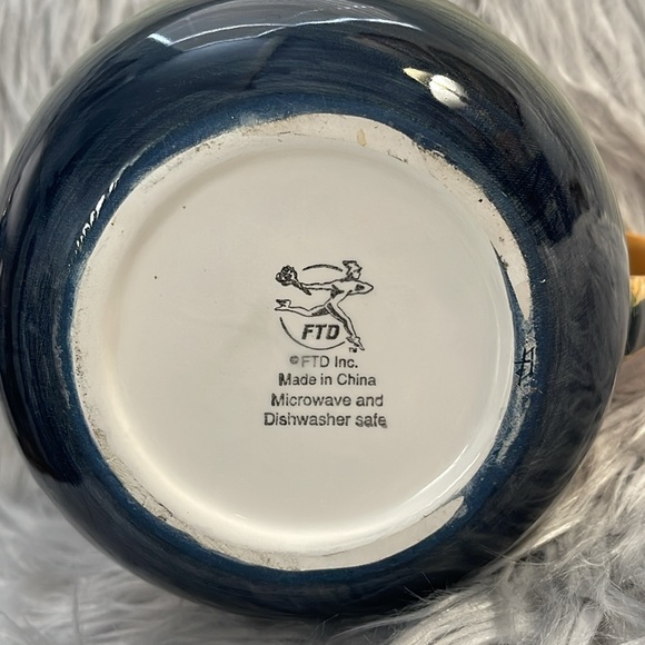 Vintage FTD Vase or‎ Pitcher with handle - Picture 9 of 14